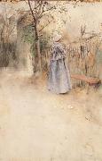 Carl Larsson Autumn oil painting reproduction